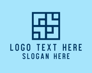 Advertising - Geometric Window Advertising logo design
