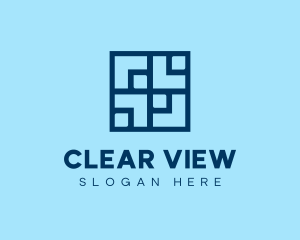 Generic Geometric Window logo design