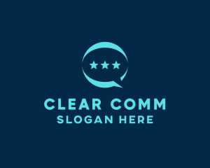 Star Messaging App  logo design
