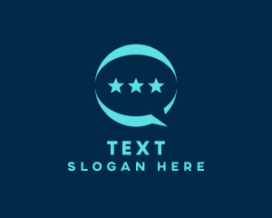 Star Messaging App  logo design