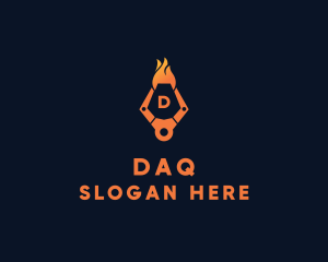 Industry - Fire Tech Claw logo design