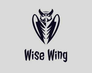 Wild Owl Bird logo design