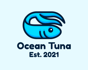 Tuna - Ocean Tuna Fish logo design