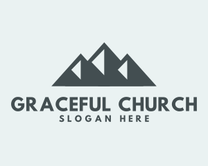 Peak - Elegant Mountain Company logo design