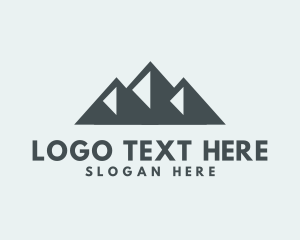 Mountaineer - Elegant Mountain Company logo design