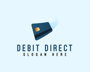 Debit - Fast Banking Card logo design