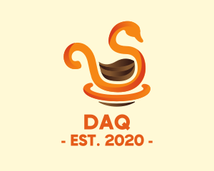 Mug - Swan Cafe Coffee logo design