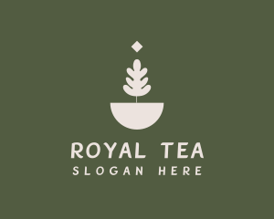 Boho Tea Bowl logo design