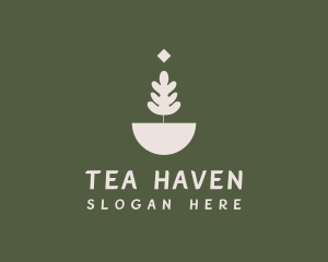 Boho Tea Bowl logo design