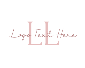 Letter Gh - Elegant Feminine Firm logo design