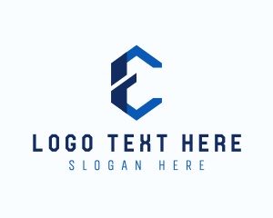 Branding - Business Technology Letter E logo design