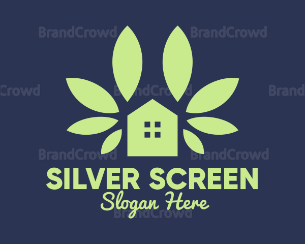 Simple Green House Logo