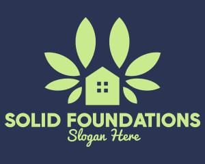 Simple Green House Logo