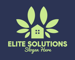 Simple - Simple Green House logo design