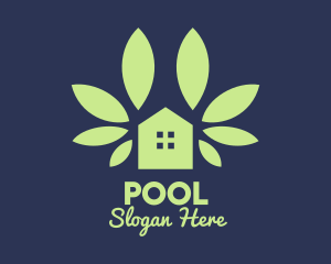 Natural - Simple Green House logo design