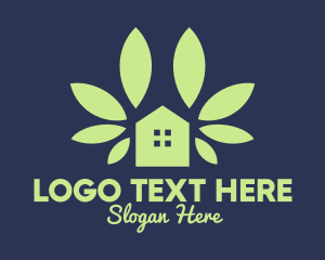 Simple Green House Logo