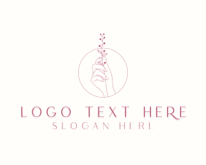 Salon - Flower Floral Styling logo design