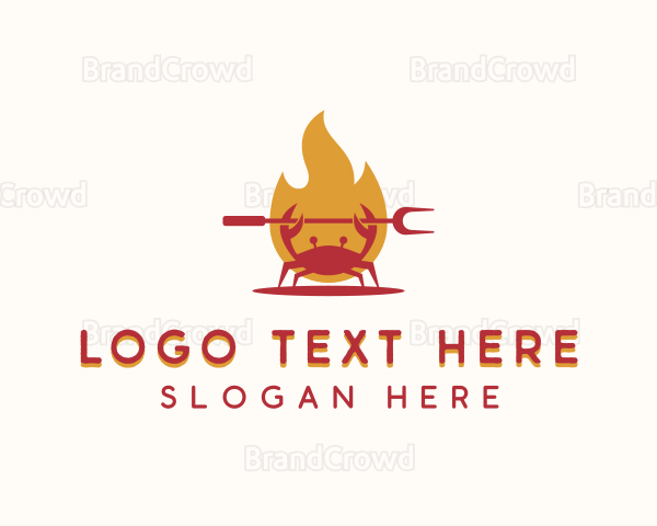 Flame Grilled Crab Logo