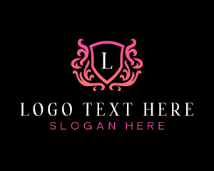 Lettermark - Luxury Insurance Crest logo design