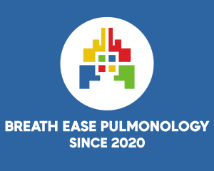 Pulmonology - Colorful Respiratory Lungs logo design