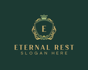 Funeral - Premium Luxury Leaves logo design