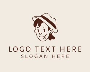 Vintage - Brown Vintage Character logo design