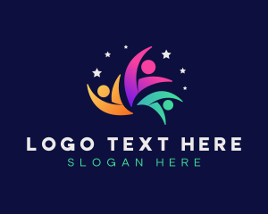 Human Charity Community logo design