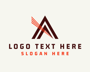 Computer - Sharp Triangle Prism logo design