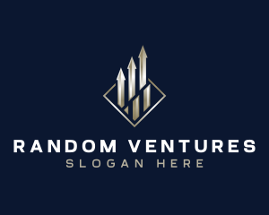 Investment Finance Arrow logo design