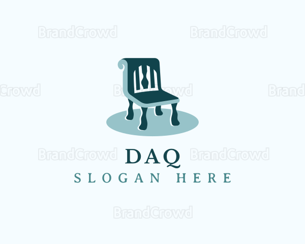 Chair Seat Upholstery Logo