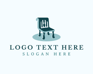 Interior - Chair Seat Upholstery logo design