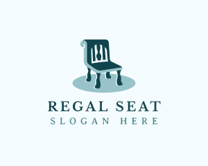 Chair Seat Upholstery logo design