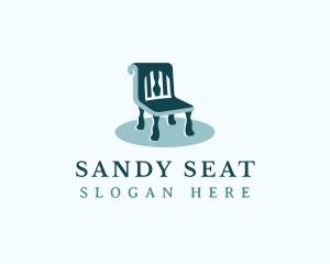 Chair Seat Upholstery logo design