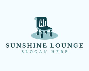 Chair Seat Upholstery logo design