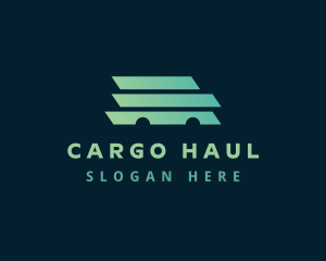 Gradient Delivery Car logo design