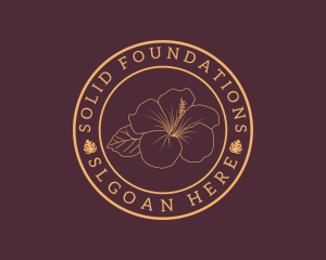 Coffee Shop - Elegant Botanical Flower logo design