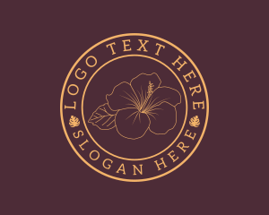 Elegant Botanical Flower Logo