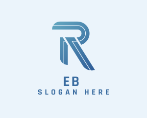 Modern Business Company Letter R Logo