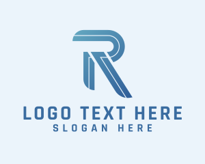 Company - Modern Business Company Letter R logo design