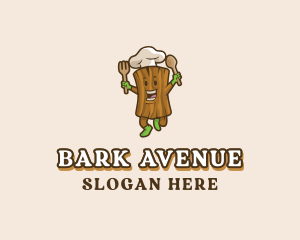 Bark - Tree Chef Restaurant logo design