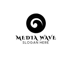Broadcast - Radio Wave Broadcast logo design