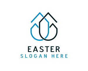 Property - Residential House Contractor logo design