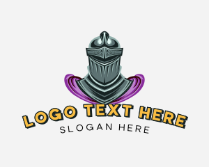 Knight - Knight Soldier Gaming logo design