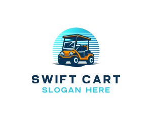 Golf Sports Cart logo design