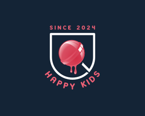 Sweet Lollipop Candy logo design