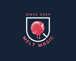 Sweet Lollipop Candy logo design