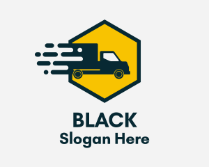 Trailer - Delivery Trucking Distributor logo design