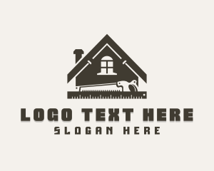 Carpentry - Handyman Construction Tools logo design