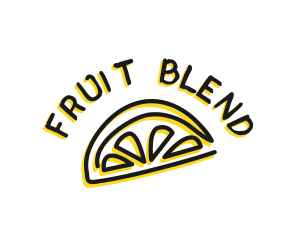 Smoothie - Fruit Lemon Citrus logo design