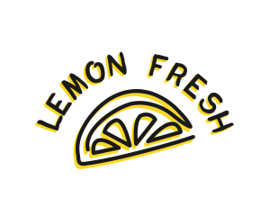 Lemon - Fruit Lemon Citrus logo design